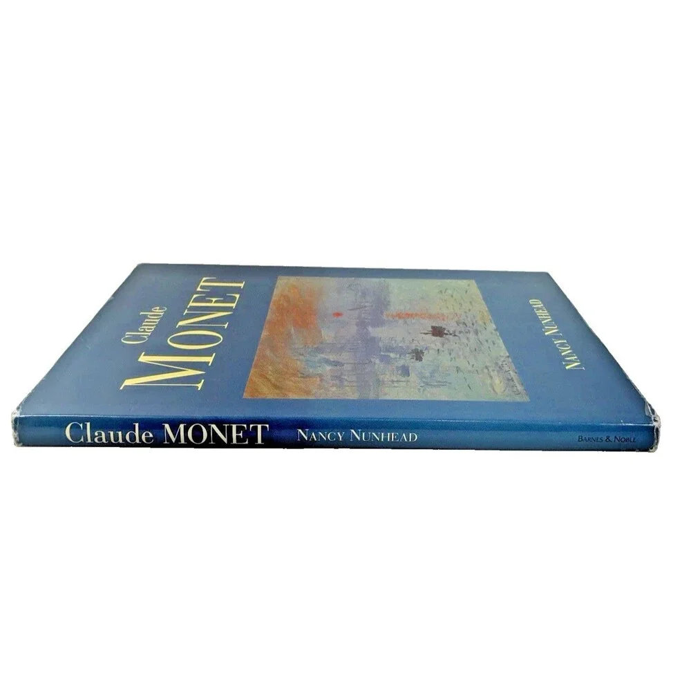 Claude Monet by Nancy Nunhead Vintage 1995 Barnes & Noble Hardback Book
